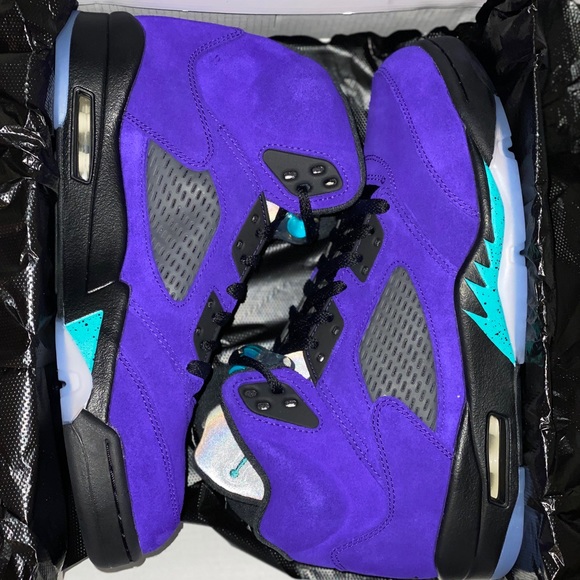 JORDAN 5s ALTERNATE GRAPE 2020 OG EVERYTHING.